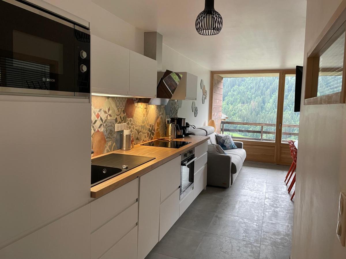Chatel - Appartement 3 Pieces Renove - 6 Personnes - Proche Centre - Menage Inclus Luaran gambar