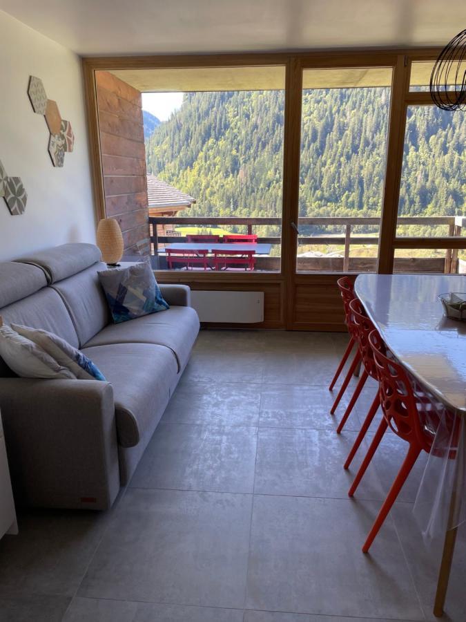 Chatel - Appartement 3 Pieces Renove - 6 Personnes - Proche Centre - Menage Inclus Luaran gambar